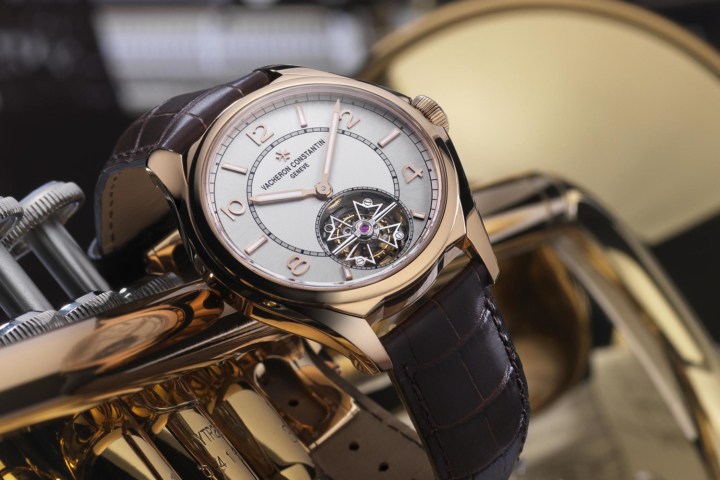 AAA Replica Vacheron Constantin Fiftysix Automatic Tourbillon 18K Pink Gold 41mm Watches